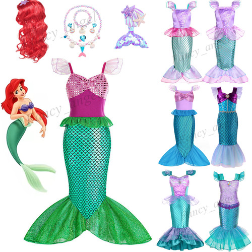 Girls mermaid ariel halloween - girls,