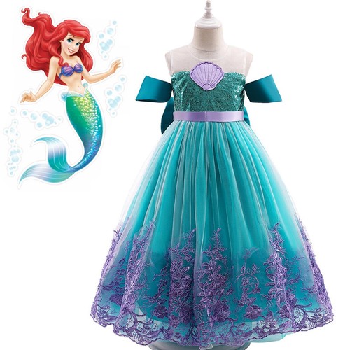 Girls princess little mermaid - girls,