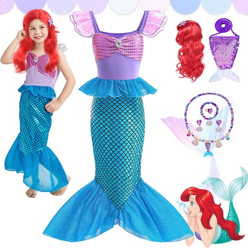 Girls mermaid ariel fancy - girls,