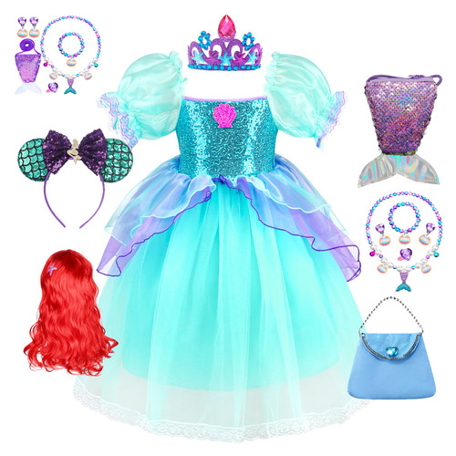 Girls mermaid ariel - mermaid,