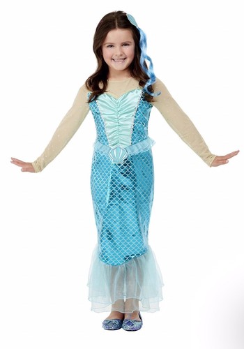 Girls mermaid fancy dress - girls,