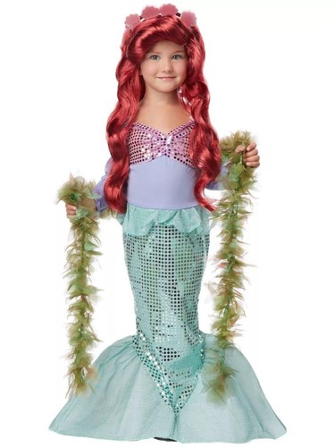 Child lil mermaid princess - child,