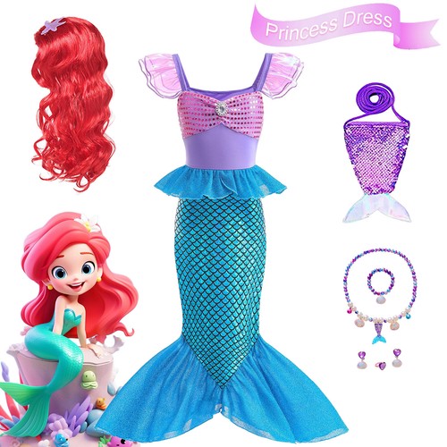 Girls little mermaid ariel - mermaid,
