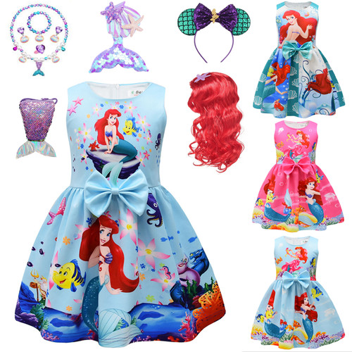 Girls mermaid ariel costume - girls,